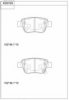 ASIMCO KD0729 Brake Pad Set, disc brake